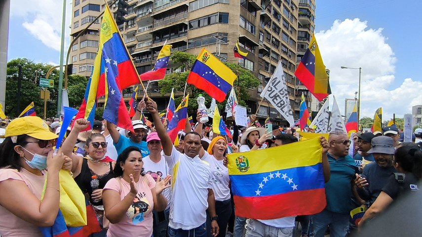 Carabobo dijo si a la convocatoria de Maria Corina Machado 1