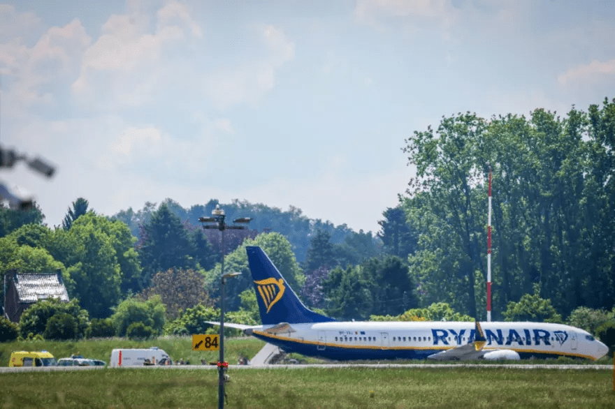 Una amenaza de bomba suspendió por varias horas las operaciones en un aeropuerto de Bélgica