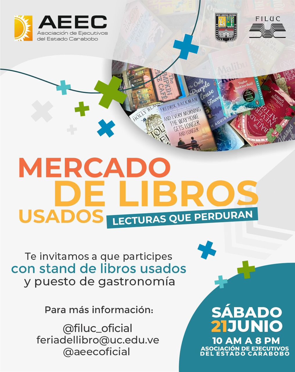 Mercado de Libros Usados camino a la Filuc