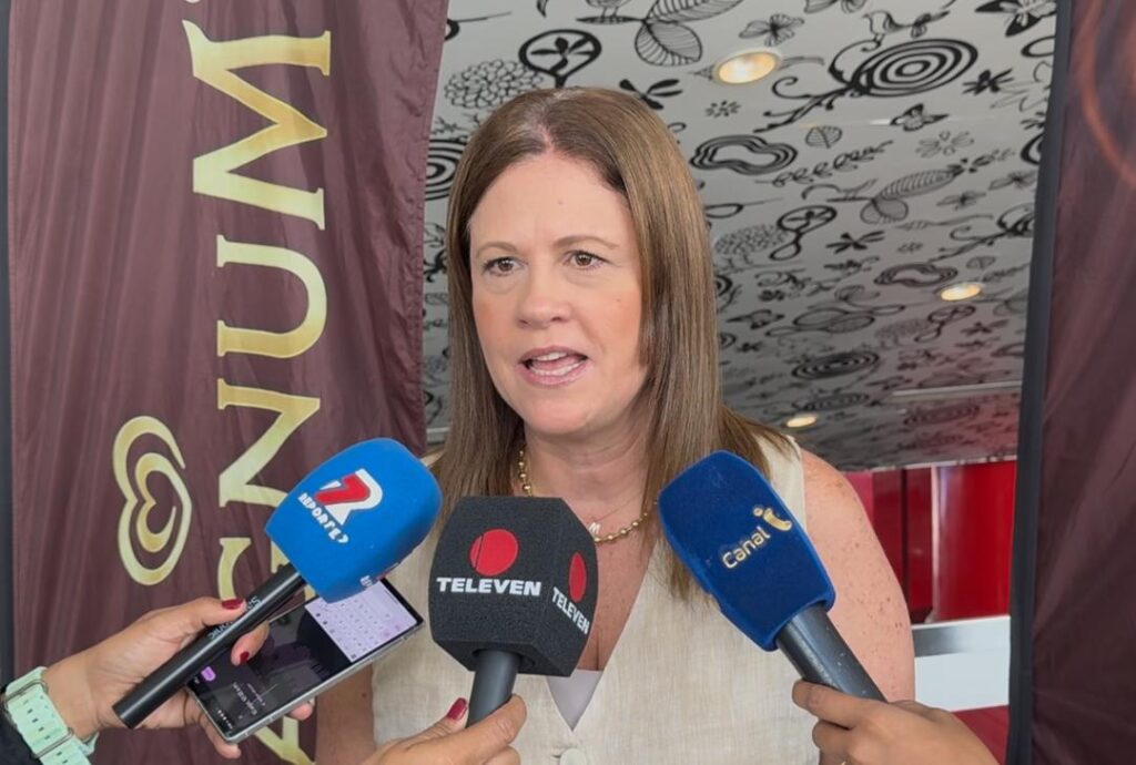 Gerente de Marketing para Magnum Venezuela Michelle Bovy