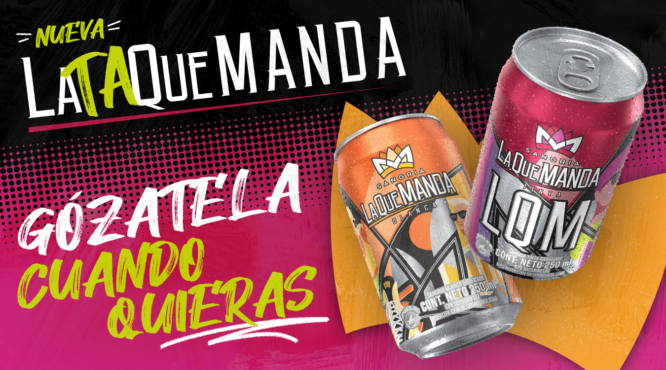 La que manda ahora se destapa en lata