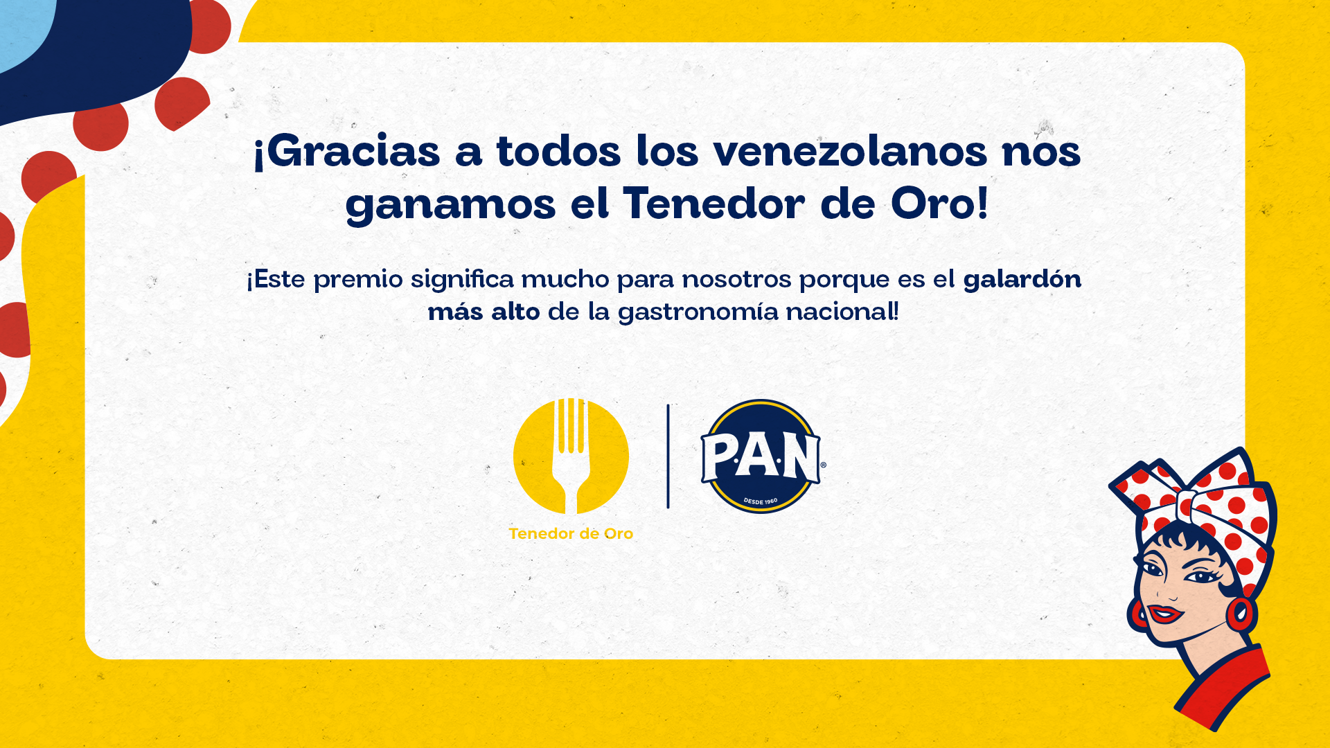 PAN gana el tenedor de Oro