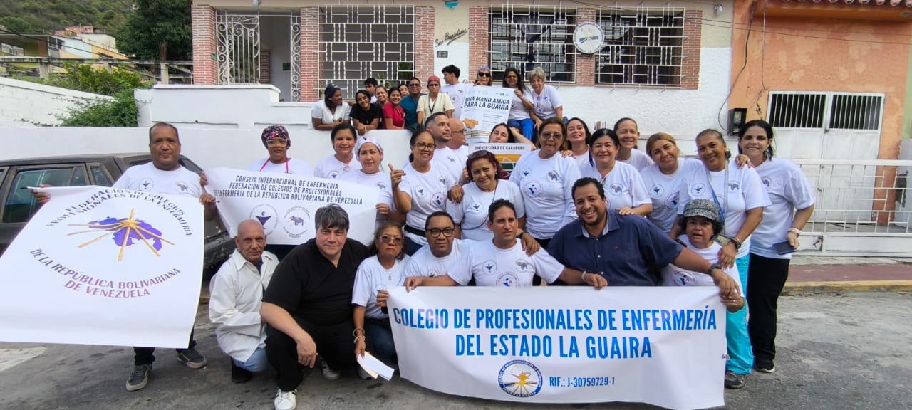 Enfermeros impulsan atención al gremio y a comunidades de La Guaira